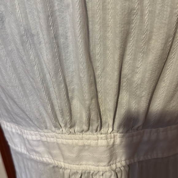 SONOMA LIFE + STYLE Women's WHITE Sleeveless Button Up Top Blouse Size L - Picture 3 of 5